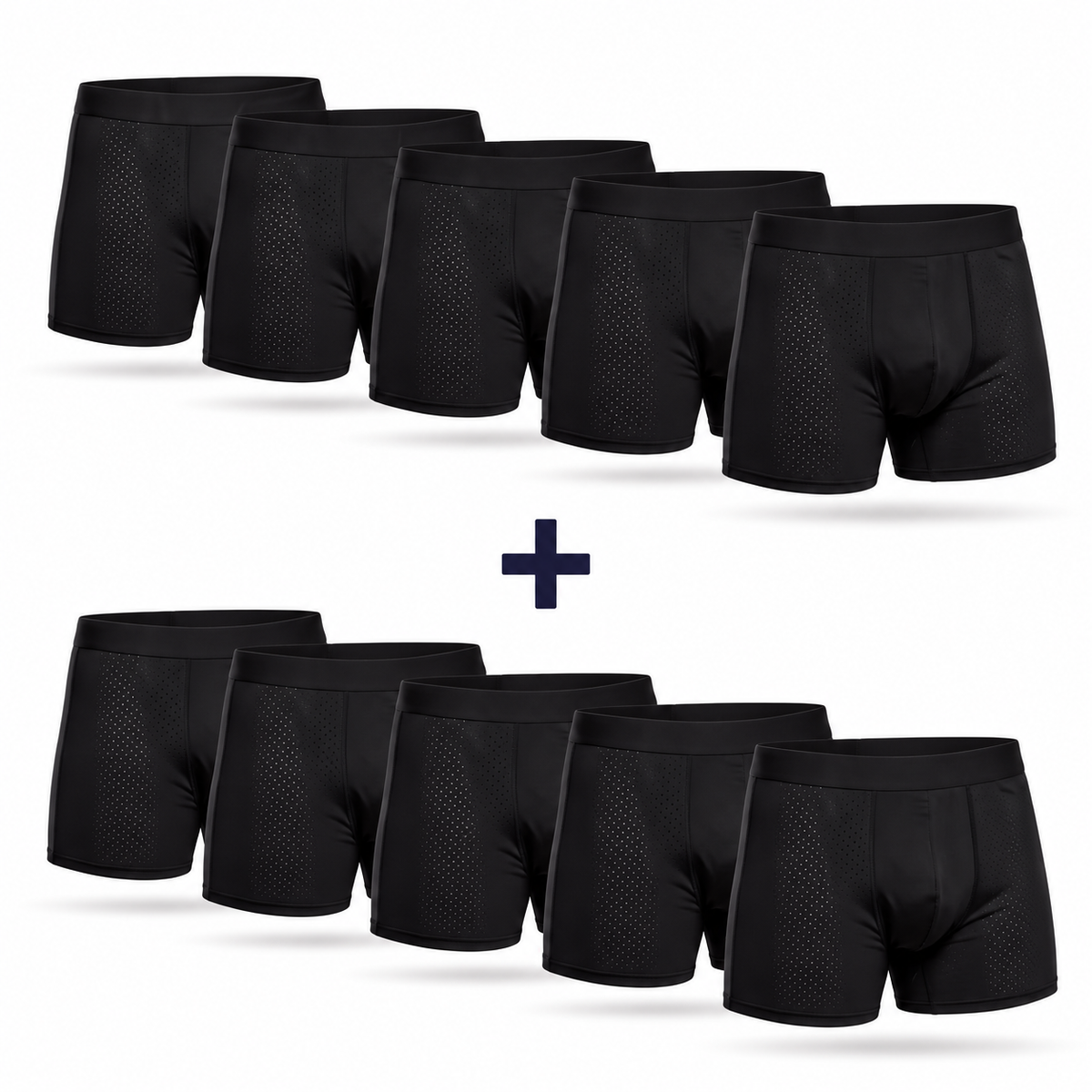 BambuFit | Bambukalsonger herr, 10 par (köp 5, få 5 gratis)