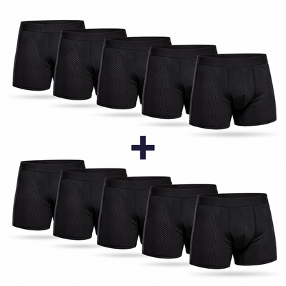 BambuFit | Bambukalsonger herr, 10 par (köp 5, få 5 gratis)