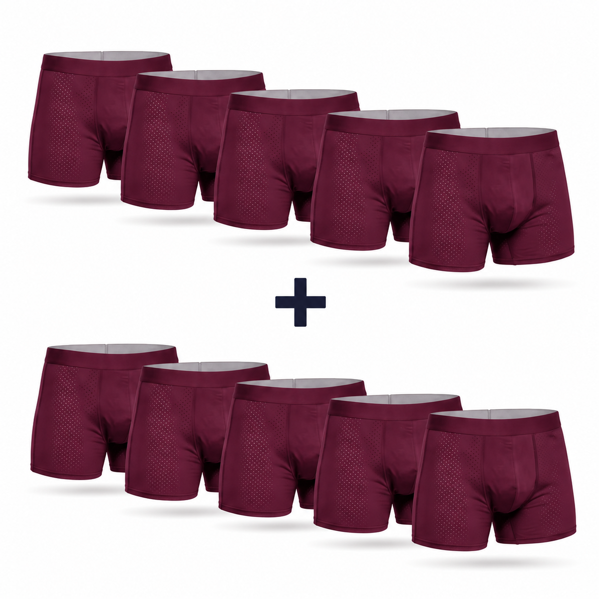 BambuFit | Bambukalsonger herr, 10 par (köp 5, få 5 gratis)