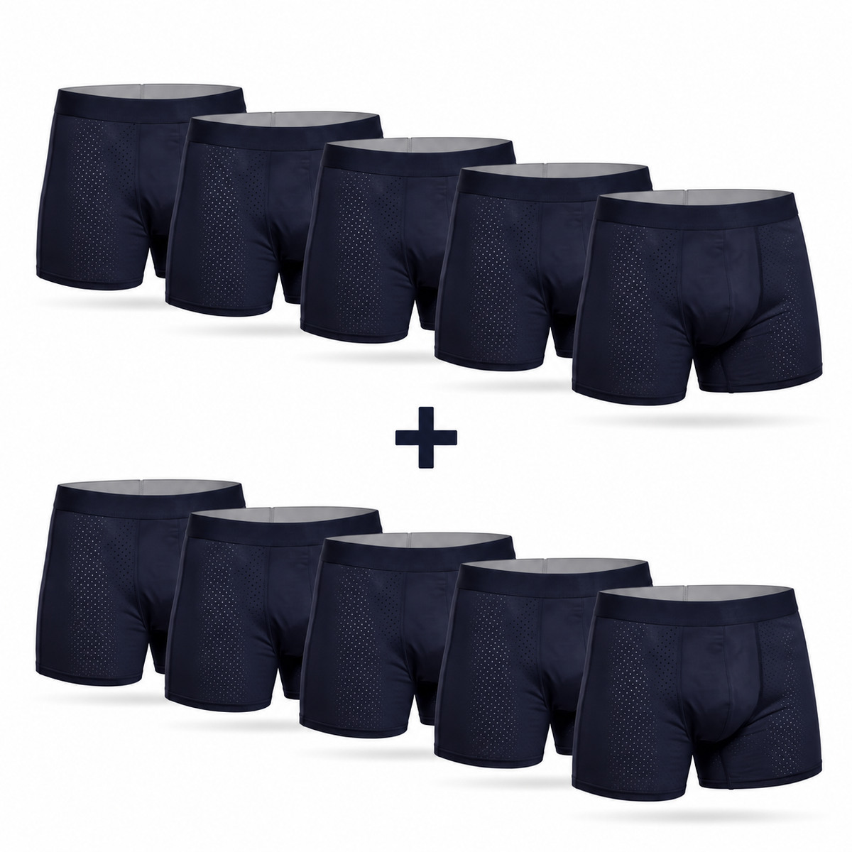 BambuFit | Bambukalsonger herr, 10 par (köp 5, få 5 gratis)