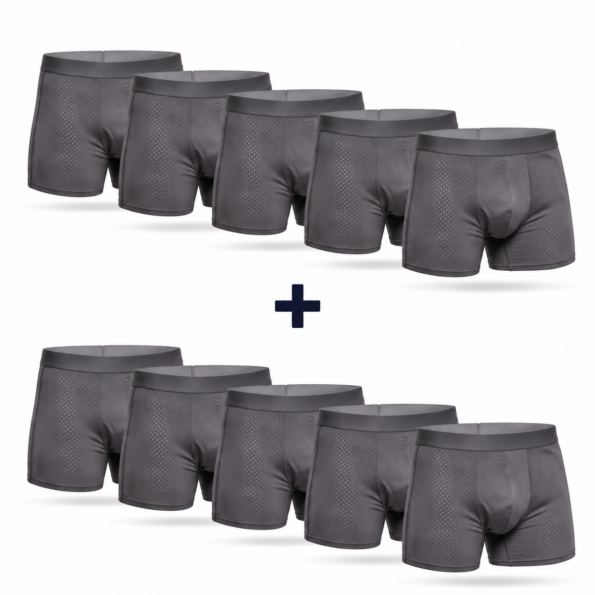 BambuFit | Bambukalsonger herr, 10 par (köp 5, få 5 gratis)