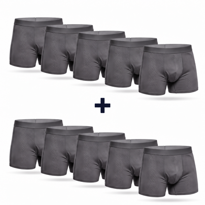 BambuFit | Bambukalsonger herr, 10 par (köp 5, få 5 gratis)